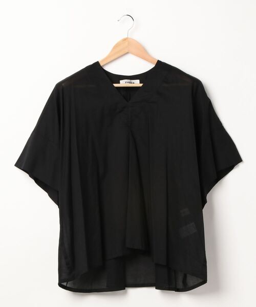 「ZUCCa」 ドルマンスリーブブラウス M size ダークグレー レディース ZUCCa 「ZUCCa」 ドルマンスリーブブラウス M size ブラック
