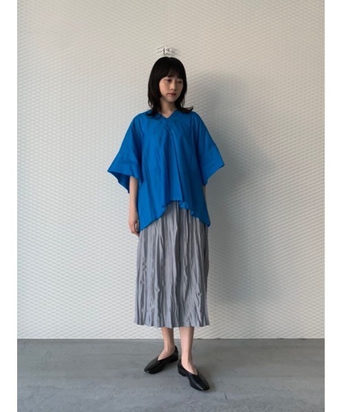 「ZUCCa」 ドルマンスリーブブラウス M size ダークグレー レディース ZUCCa 「ZUCCa」 ドルマンスリーブブラウス M size ブラック