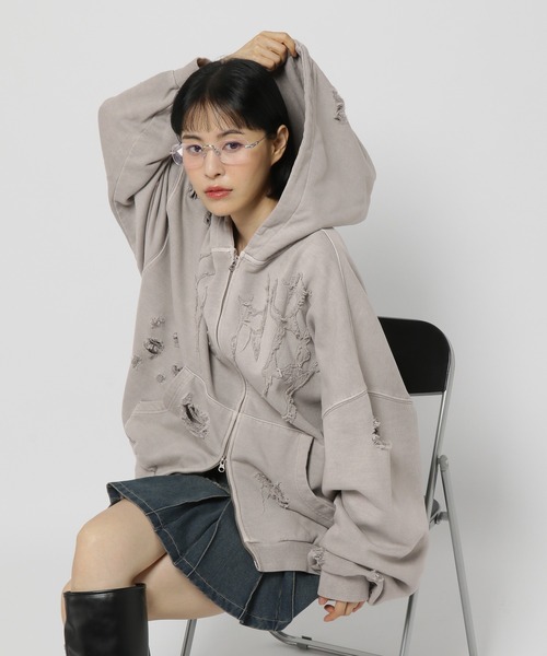 NOT4NERD パーカー 「UNISEX」 NOT4NERD／Thunderジップアップ