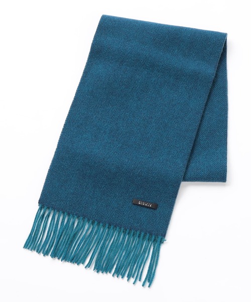 ムッシュニコル（MONSIEUR NICOLE）/ヘリンボン リバーシブルマフラー MONSIEUR NICOLE（ムッシュニコル） マフラー ヘリンボン リバーシブル