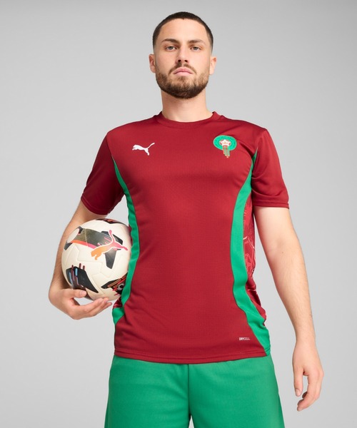 PUMA（プーマ） tシャツ メンズ サッカー モロッコ プレマッチ 半袖