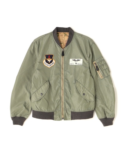 ma1 ma-1 「50th Anniversary」WASHED L-2B / ウォッシュド L-2B / AVIREX / アヴィレックスの画像