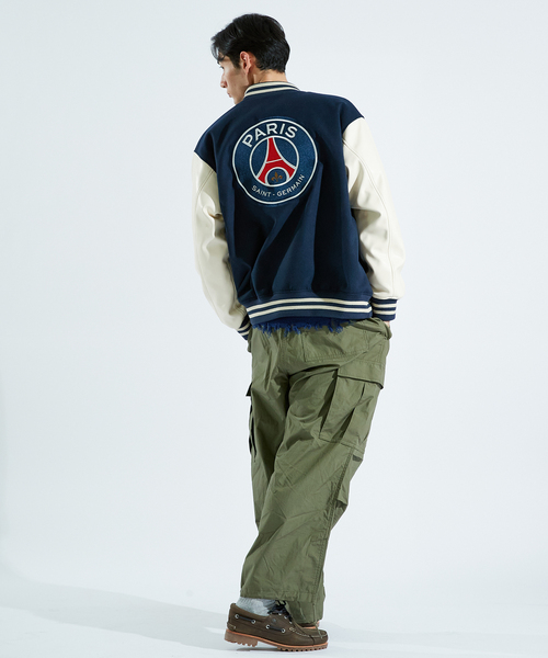 パリ・サンジェルマン(PSG) ボアコート定価27500円 コート ジャケット Paris Saint-Germain / パリ・サン＝ジェル