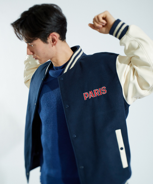 パリ・サンジェルマン(PSG) ボアコート定価27500円 Paris Saint Germain / パリサンジェルマン ツー ティア ロゴ