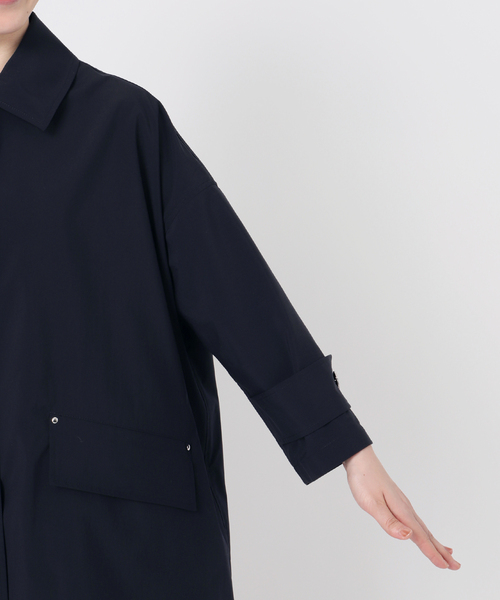 ほぼ未使用✨　マッキントッシュ　ステンカラー　コート　ライナー　36 ネイビー Mackintosh MACKINTOSH【マッキントッシュ】ステンカラーコート