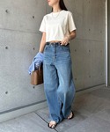 tシャツ 半袖 「新色追加」汗染み防止半袖ミニ...の詳細画像4