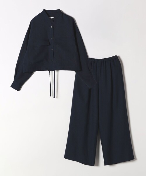 CTHY シャツジャケット　パンツ　セットアップ リンクルフリー】CPOシャツジャケット「セットアップ可能」形態