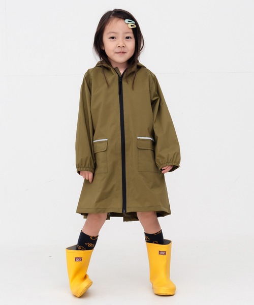 KiU（キウ） カッパ レインコート カッパ 自転車 ランドセル対応