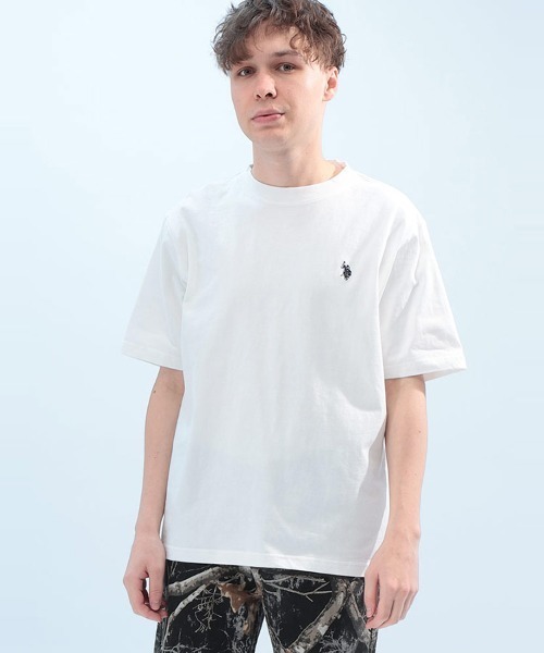 U.S. POLO ASSN.（ユーエスポロアッスン） tシャツ ワンポイント 