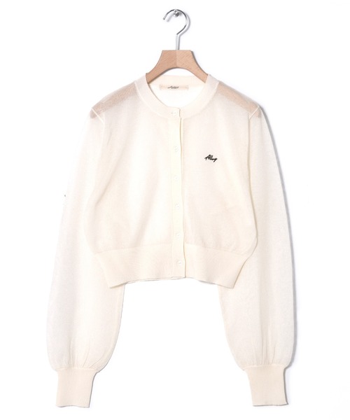 Alley by w closet 「Alley closet」 ニットカーディガン FREE