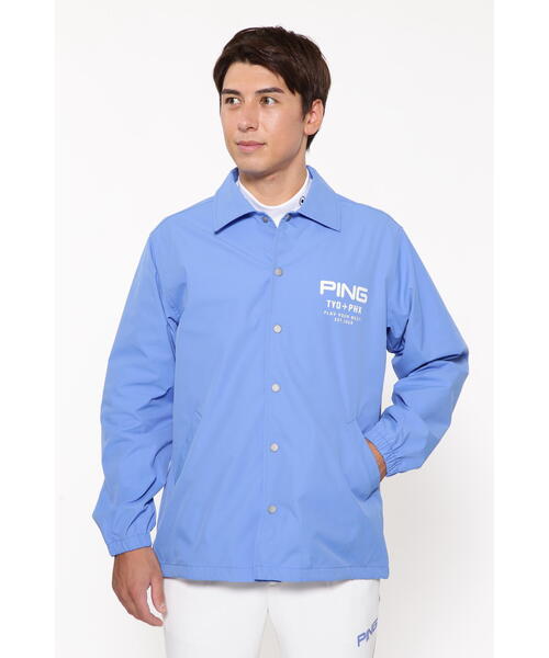新品未使用　タグ付　PING メンズ ゴルフジャケット Mサイズ PiNG (ピン) ゴルフウェア(トップス) メンズ SIZE M ホワイト