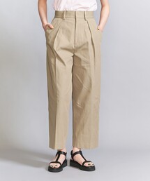 BY コットンブレンド ガーメントダイ タック チノパンツ グルカパンツ BEAUTY&YOUTH UNITED ARROWS（ビューティーアンドユース