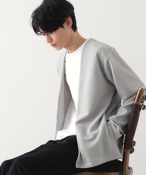 レオナール［アンサンブル］ニット　カーディガン　Tシャツ　セット　サイズL THE SHOP TK カーディガン ミニフクレアンサンブルカーディガン 「長袖