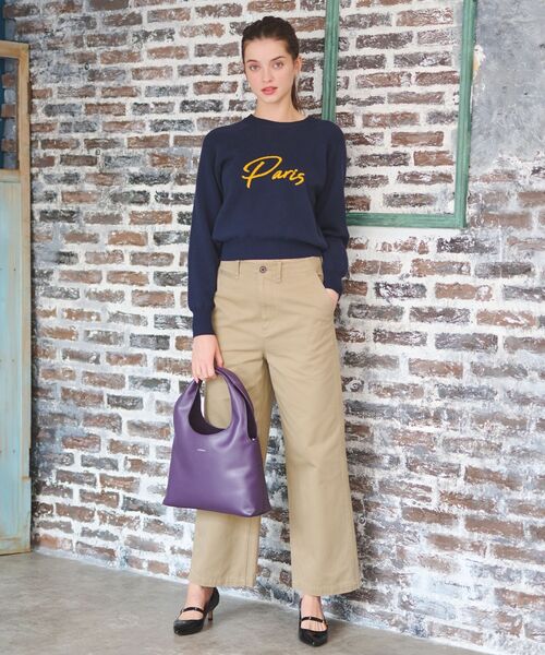 DRESSTERIOR 「DRESSTERIOR」 長袖ニット 38 レッド レディース