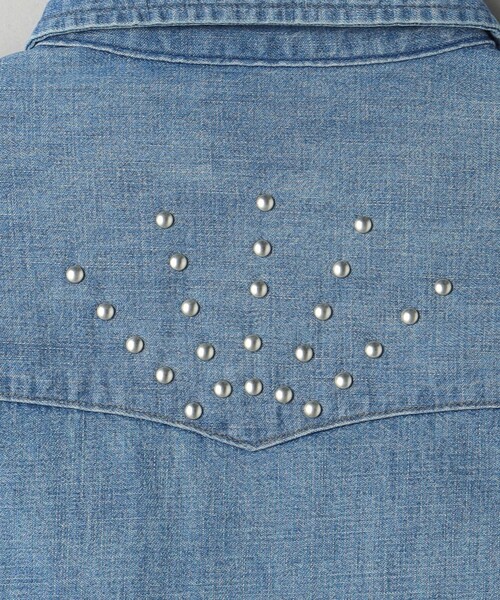 Wrangler ブラウス シャツ 「Wrangler」スタッズ ウエスタン