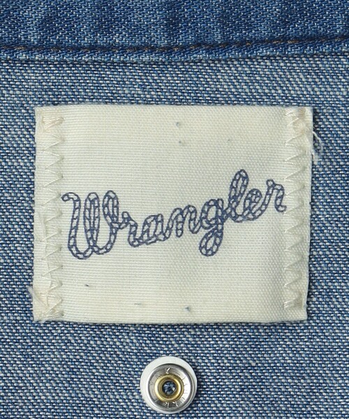 Wrangler ブラウス シャツ 「Wrangler」スタッズ ウエスタン
