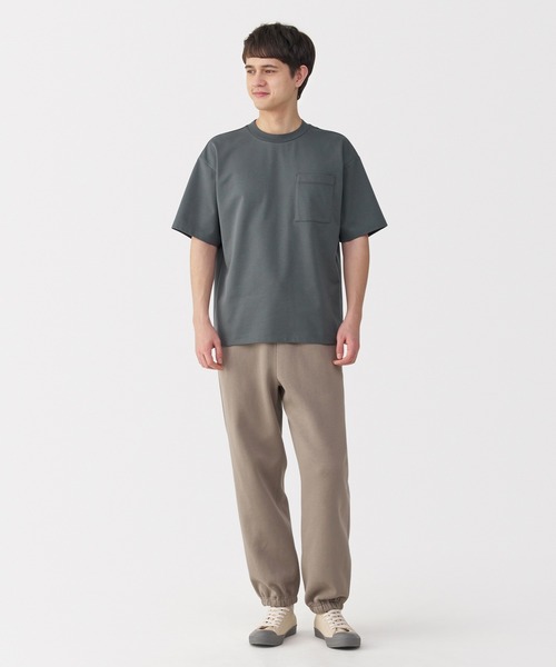 FORM UVカット　Tシャツ　【新品】 無印良品 tシャツ 紳士 涼感UVカットワイド半袖Tシャツ