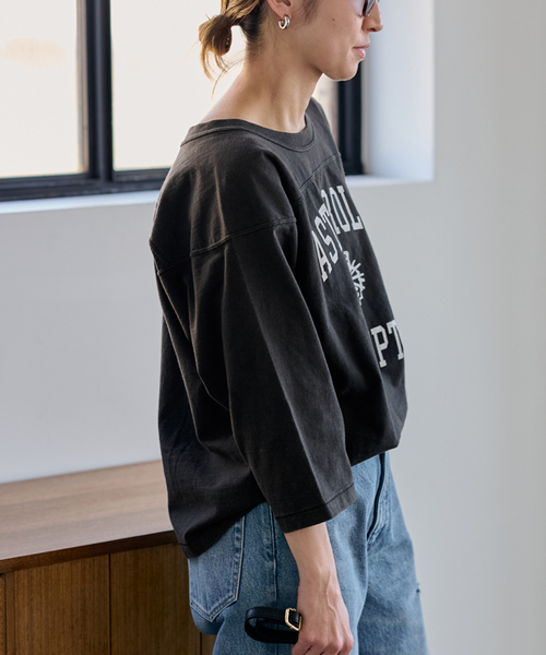 FRAMeWORK tシャツ Champion/チャンピオン 別注FOOTBALL T