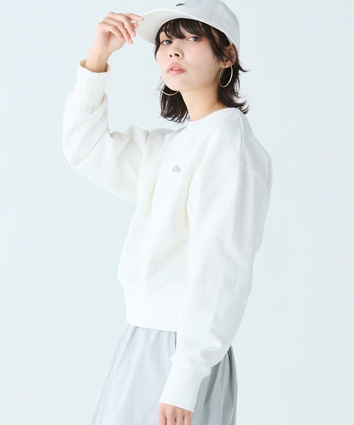 LACOSTE（ラコステ） トレーナー スウェット クロップドクルーネック
