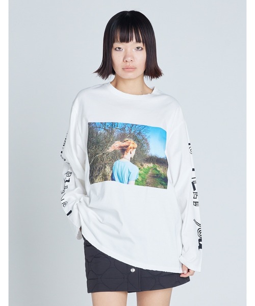 tシャツ 「RS」「Little Sunny Bite」Valerie Phillips x little sunny bite photo long