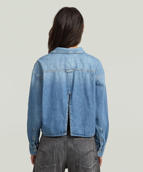 【G-STAR RAW】ブラウス G-STAR RAW ブラウス シャツ BOXY DAY SHIRT/ボックスシルエット