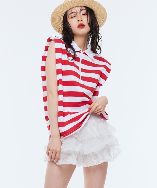 Narcissus（ナルシス） スカート チュールフリルミニスカート