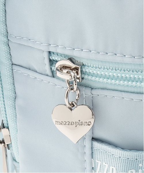 mezzo piano リュック (容量約19.5L)ポーチつきリュック キッズ