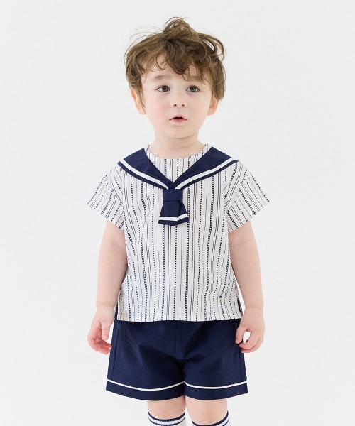 ifyou セットアップ　110 セットアップ 「セットアップ」マリトップス＆パンツ キッズ