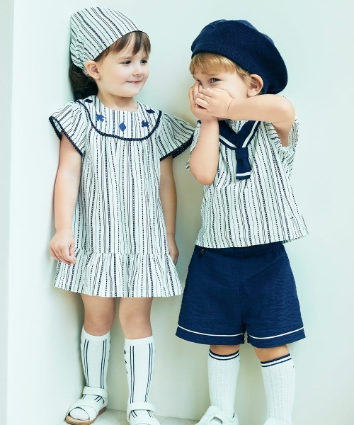 セットアップ 「セットアップ」マリトップス＆パンツ キッズ 子供服