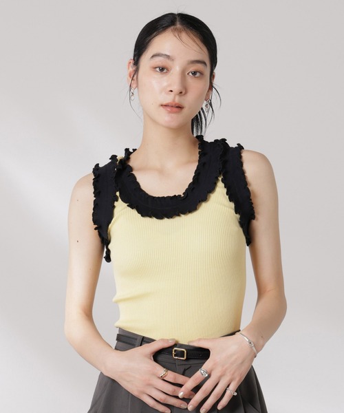 OperaSPORT トップス OperaSPORT オペラ スポーツ リブトップス EVE SEAMLESS TOP N1