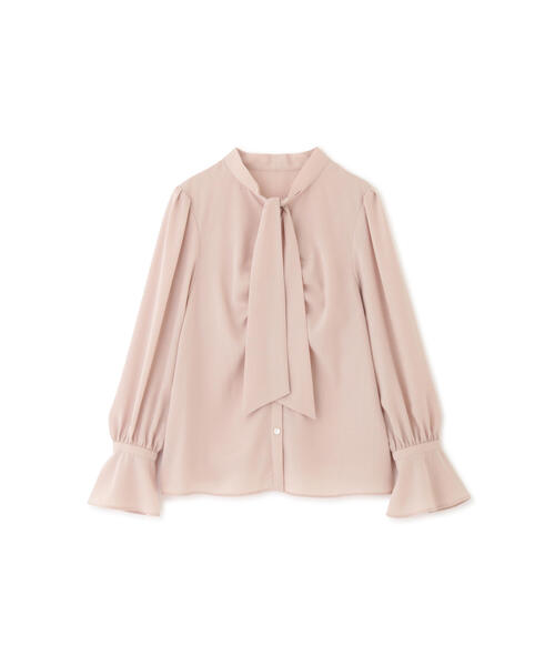 [JILL STUART] длинный рукав блуза SMALL Brown женский 