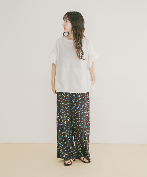 URBAN RESEARCH ITEMS / アーバンリサーチ アイテムズ ダブルフリルブラウス URBAN RESEARCH ITEMS｜ダブルフリルブラウス | Rakuten Fashion
