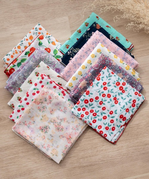 テーブルウェア　4枚セット　ナプキン　スカーフ　花柄　タペストリー テーブルウェア 4枚セット ナプキン スカーフ 花柄 タペストリー