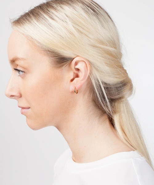 TOM WOOD ピアス 「TOMWOOD」Classic Hoop Small Gold