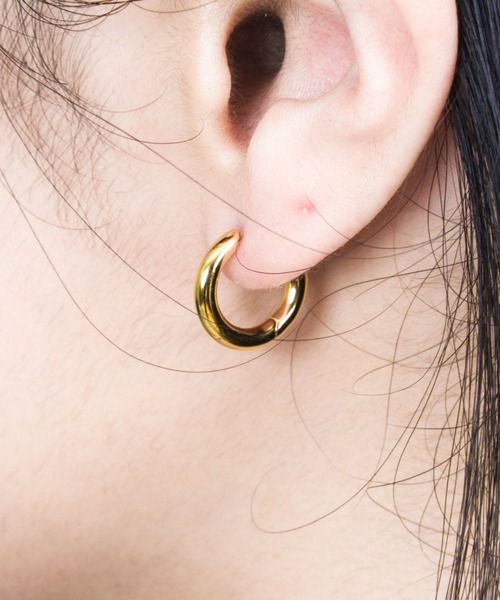 TOM WOOD ピアス 「TOMWOOD」Classic Hoop Small Gold