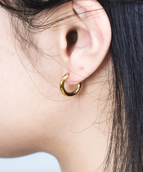 TOM WOOD ピアス 「TOMWOOD」Classic Hoop Small Gold