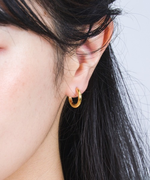 TOMWOOD Classic Hoop Small ピアス 片耳のみ TOM WOOD ピアス 「TOMWOOD」Classic Hoop Small Gold