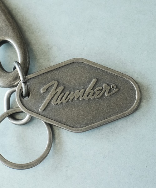 ナンバーナイン　キーホルダー5個セット NUMBER (N)INE（ナンバーナイン）の「KEY RING_number nine