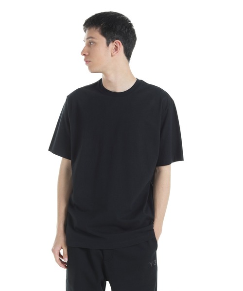 Y-3 ブラック Tシャツ XS/17 Y-3 tシャツ SHORT SLEEVE TEE メンズ レディース : ZOZOTOWN