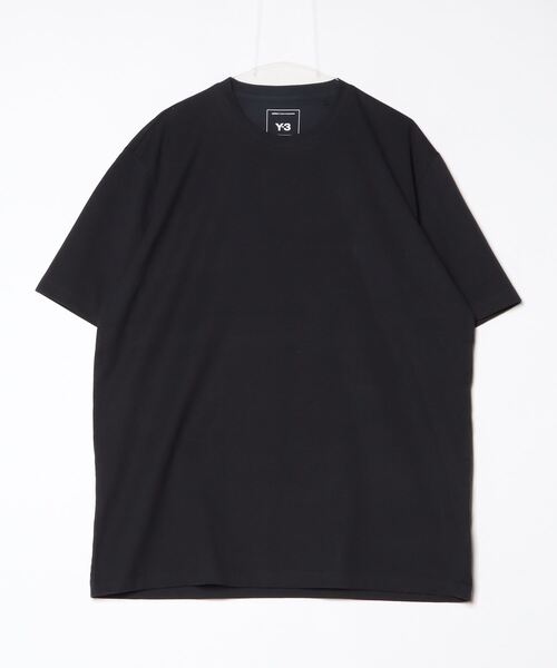 Y-3 ブラック Tシャツ XS/17 Y-3 tシャツ SHORT SLEEVE TEE メンズ レディース : ZOZOTOWN