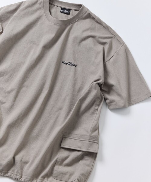 「FREAK'S STORE」 半袖Tシャツ「Wild Thingsコラボ」 LARGE ブラック メンズ_画像2