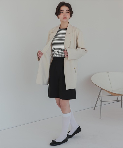 「titivate」 長袖カットソー M ブラック レディース