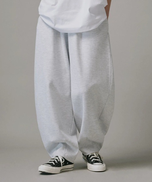 スウェットパンツ ジャージ 「Vini」ダブルジャージー バルーン