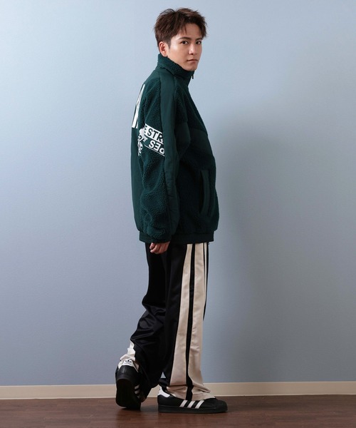 adidas（アディダス） ブルゾン アウター ボアジャケット ルーズ