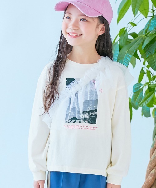 devirock（デビロック） tシャツ 着回し自在 チュールビスチェ ＆ 長袖