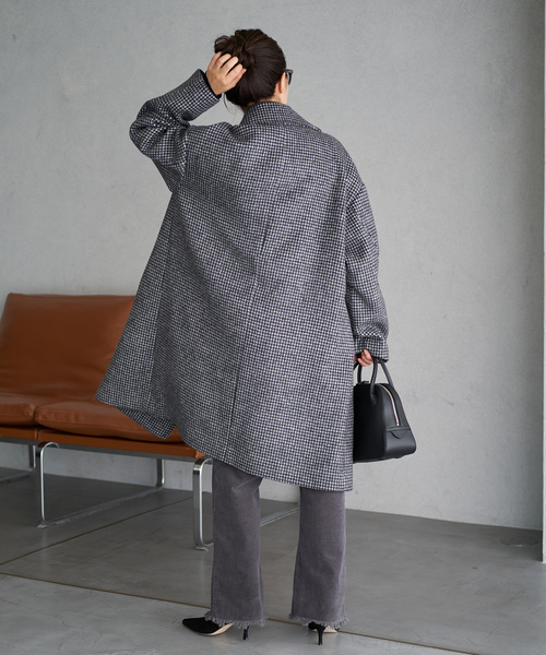 美品 plage プラージュ ノーカラーコート グレー 38 plage（プラージュ） コート 38 グレー レディース : ZOZOTOWN Yahoo