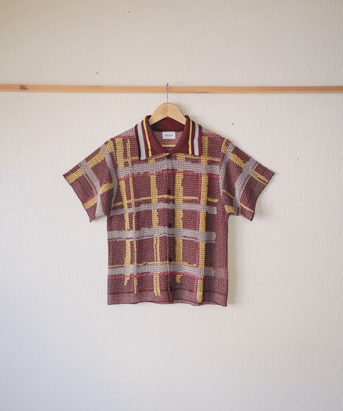 PAMM 「PAMM」 半袖ポロシャツ 3 ボルドー レディース PAMM 「PAMM」 半袖ポロシャツ 3 ボルドー レディース