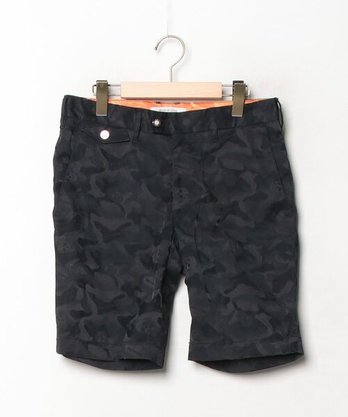 MARK&LONA - MARK&LONAハーフパンツ　メンズ MARK&LONA 「MARK & LONA」 ハーフパンツ SMALL ブラック メンズ