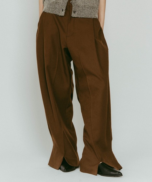 Knuth Marf（クヌースマーフ） スラックス パンツ 「Knuth Marf」front