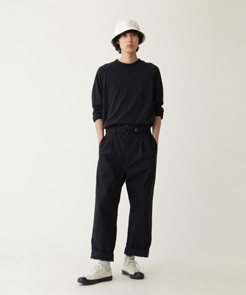 「MHL.」 長袖Tシャツ LARGE ベージュ系その他2 メンズ
